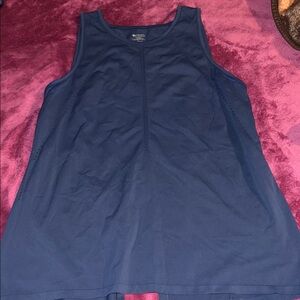 Athleta Navy Performance Top